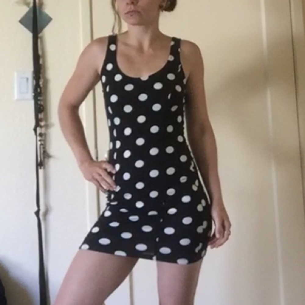Polka dot dress